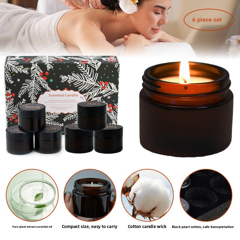 Soy Wax Scented Candle with Multiple Fragrances
