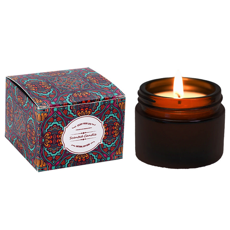 Soy Wax Scented Candle with Multiple Fragrances