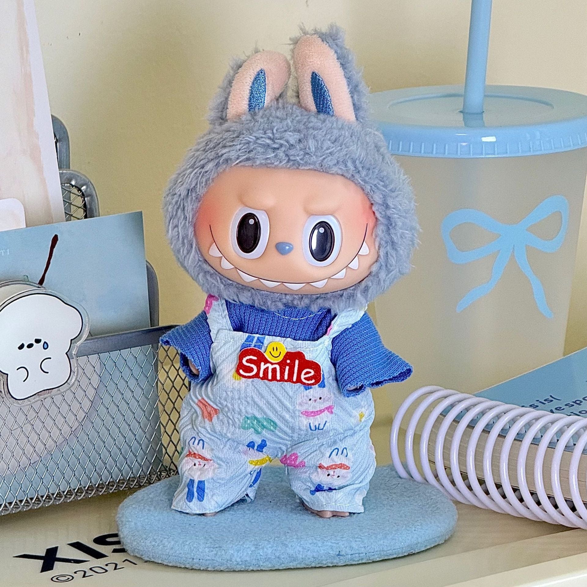 Labubu Doll Clothes Set for 17cm Plush Toys