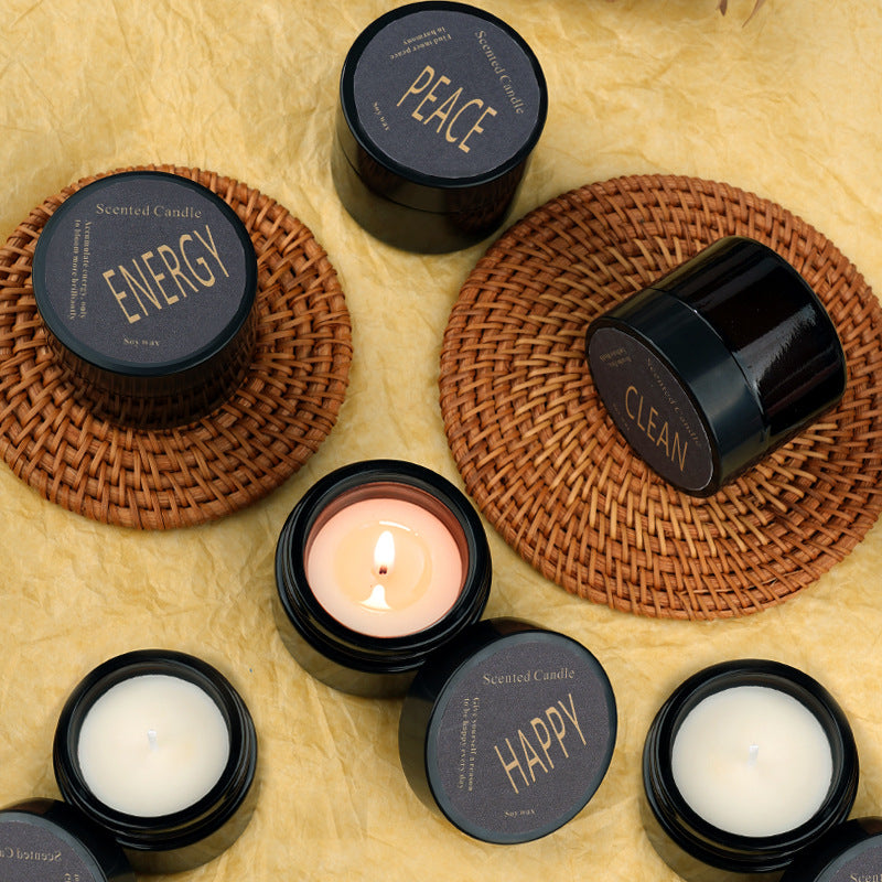 Soy Wax Scented Candle with Multiple Fragrances