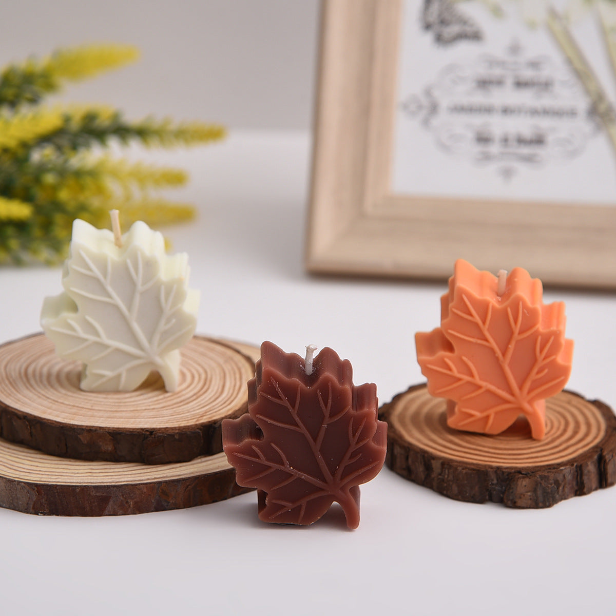 Maple Leaf Handmade Scented Candle